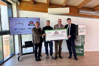 El Festival Terramar CaixaBank de Sitges destina 7.000 euros a dues entitats locals en la seva acció solidària. Festival de Terramar